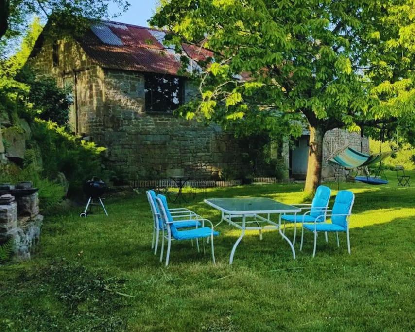 Maison En Pierre Au Milieu Du Bocage Coulouvray-Boisbenâtre Esterno foto