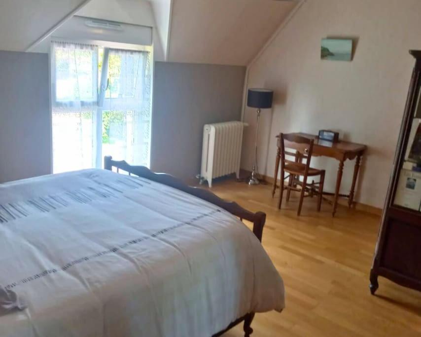Maison En Pierre Au Milieu Du Bocage Coulouvray-Boisbenâtre Esterno foto